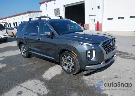2022 Hyundai Palisade Calligraphy from USA, damaged, VIN KM8R74HE4NU373936